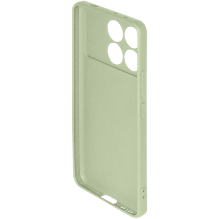 Чехол-накладка силиконовая для Poco X6 Pro (5G) зеленый, Основной цвет: Зеленый, изображение 2 - GOODMi