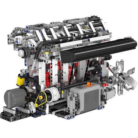 Конструктор Mould King Motorised L4 Gasoline Engine Building Set (10087), изображение 2 - GOODMi