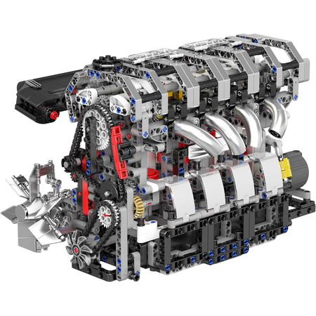 Конструктор Mould King Motorised L4 Gasoline Engine Building Set (10087), изображение 3 - GOODMi