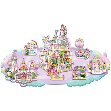 Конструктор Qman Princess Leah Castle (C32022), изображение 5 - GOODMi