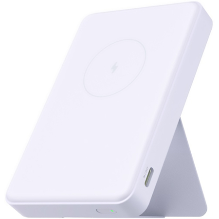 Внешний аккумулятор Xiaomi Magnetic Wireless 6000mAh (WPB0620MI), Цвет: Белый, изображение 3 - GOODMi