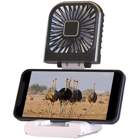 Портативный вентилятор Folding Neck Fan F30 Pro Black, изображение 4 - GOODMi