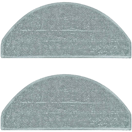 Комплект сменных аксессуаров для робота-пылесоса Xiaomi E10/E12 (Основная, 2 боковые, 2 фильтра, 2 фибры), изображение 5 - GOODMi