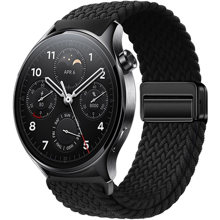 Ремешок нейлоновый с пряжкой 22mm черный - GOODMi