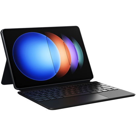 Чехол-книжка c клавиатурой Xiaomi Pad 6S Pro Black, Основной цвет: Черный, изображение 3 - GOODMi