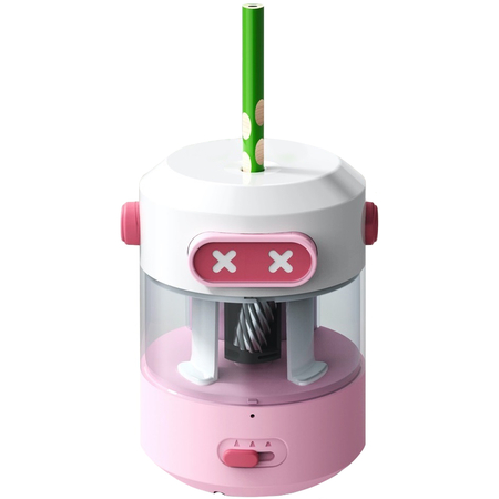 Точилка автоматическая Chat Rabbit (Розовая), Цвет: Розовый, изображение 2 - GOODMi