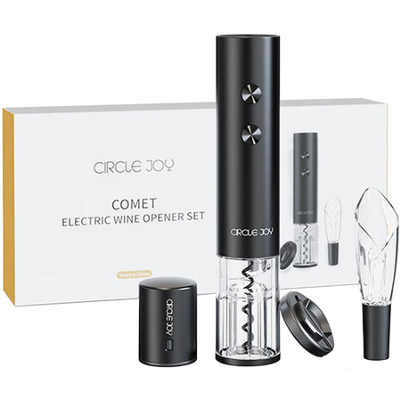 Набор аксессуаров для вина Circle Joy Comet Electric Wine Opener Set (CJ-TZ20), изображение 2 - GOODMi