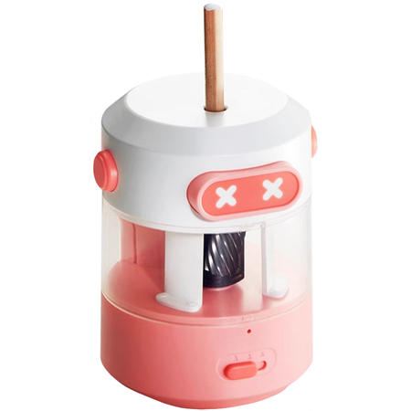 Точилка автоматическая Chat Rabbit (Розовая), Цвет: Розовый, изображение 3 - GOODMi