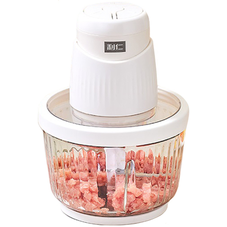 Многофункциональная мясорубка Liven 2L White, изображение 2 - GOODMi