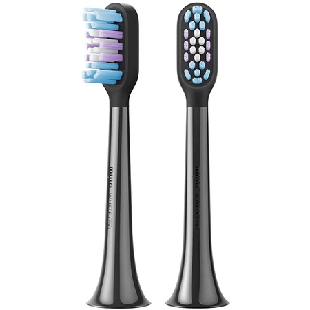 Сменные насадки Mijia Sonic Electric Toothbrush T501 (2 шт) Black, Цвет: Черный, изображение 2 - GOODMi