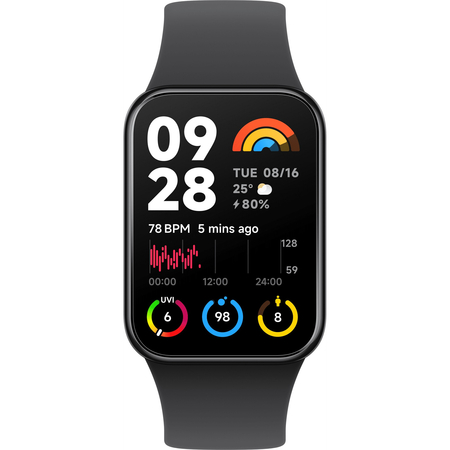 Фитнес-браслет Xiaomi Smart Band 8 Pro Black (CN) - GOODMi