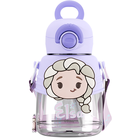 Бутылка для воды Tritan X&W Princess, Цвет: Фиолетовый - GOODMi