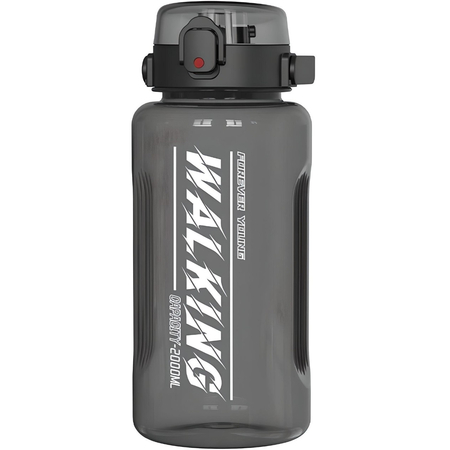 Бутылка для воды Quange Tritan 2000ml (SJ011401) Black, Цвет: Черный - GOODMi