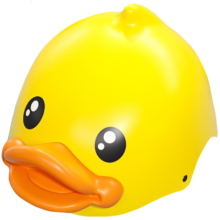 Легкий детский шлем Luddy B.Duck LD-1032 Yellow duck head, изображение 2 - GOODMi