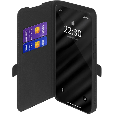 Чехол-книжка для Poco F6 Pro черный, изображение 3 - GOODMi