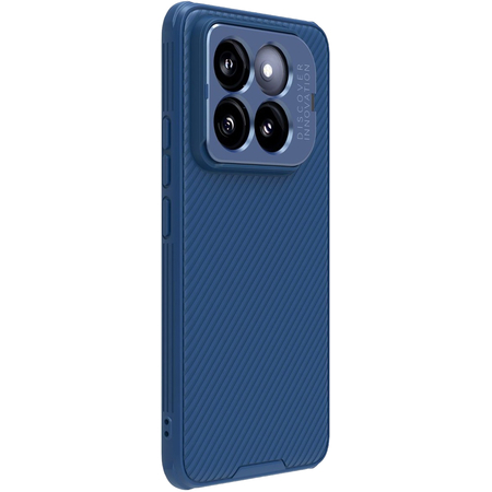 Чехол-накладка Nillkin защищенная CamShield Prop Magnetic для Xiaomi 14 синий, Основной цвет: Синий, изображение 3 - GOODMi