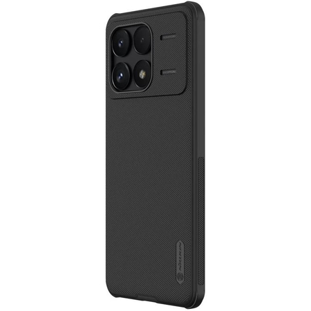 Чехол-накладка Nillkin силиконовая Frosted Shield для POCO F6 Pro черный, Основной цвет: Черный, изображение 3 - GOODMi