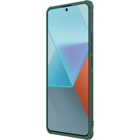 Чехол-накладка Nillkin силиконовая Frosted Shield для Xiaomi Redmi Note 13 Pro Plus зеленый, Основной цвет: Зеленый, изображение 5 - GOODMi