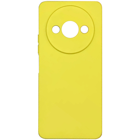 Чехол-накладка силиконовая для Redmi A3 Желтый, Основной цвет: Желтый - GOODMi