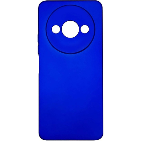 Чехол-накладка силиконовая для Xiaomi Redmi A3 синий, Основной цвет: Синий - GOODMi