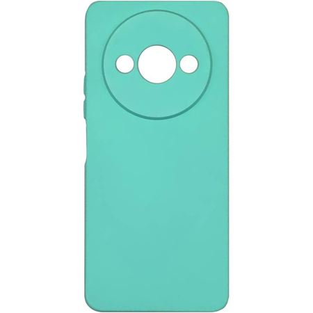 Чехол-накладка силиконовая для Xiaomi Redmi A3 Бирюзовый, Основной цвет: Бирюзовый - GOODMi