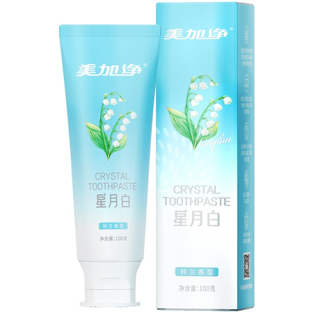 Зубная паста Crystal Toothpaste Linglang 100 г, изображение 2 - GOODMi