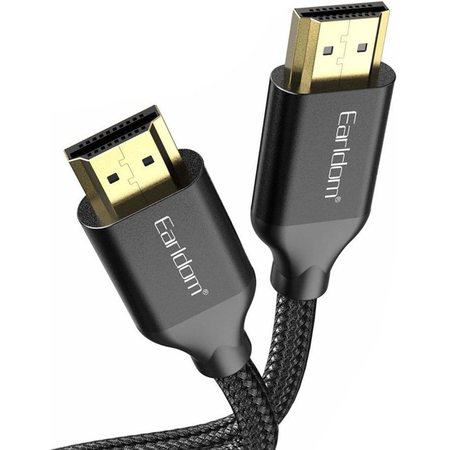 Кабель HDMI Earldom W26 Nylon (2м), изображение 2 - GOODMi