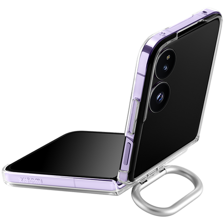 Защитный чехол для Xiaomi MIX Flip с кольцом прозрачный, изображение 2 - GOODMi