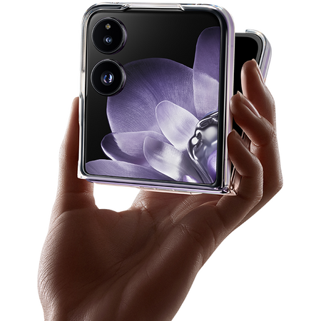 Защитный чехол для Xiaomi MIX Flip с кольцом прозрачный, изображение 5 - GOODMi