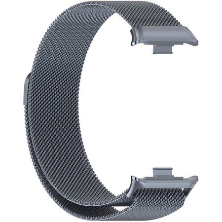 Ремешок миланская петля магнитный для Redmi Watch 4/Band 8 Pro холодная сталь, изображение 2 - GOODMi