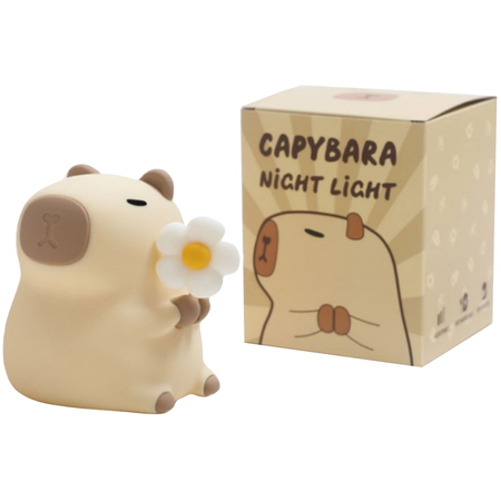 Ночник Jinwu Capybara (с ромашкой), изображение 3 - GOODMi