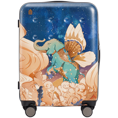 Чемодан 90 Points Travel Suitcase 20 Flying Elephant Blue - GOODMi