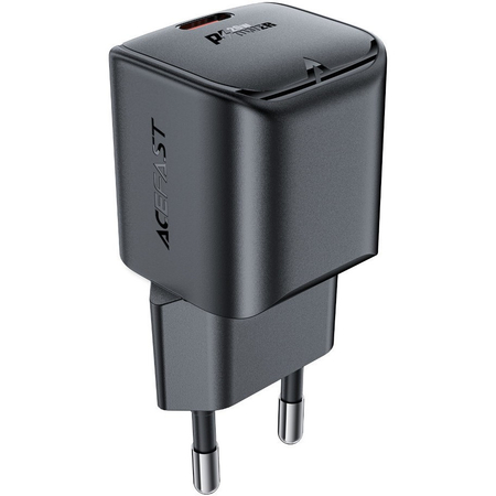 Сетевой адаптер ACEFAST A73 mini GaN 20W Black - GOODMi