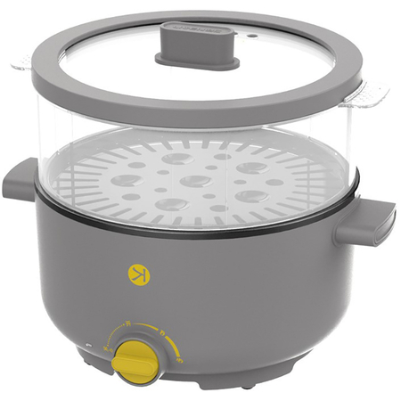 Электрическая кастрюля Liven DHG-X316 Grey, изображение 2 - GOODMi