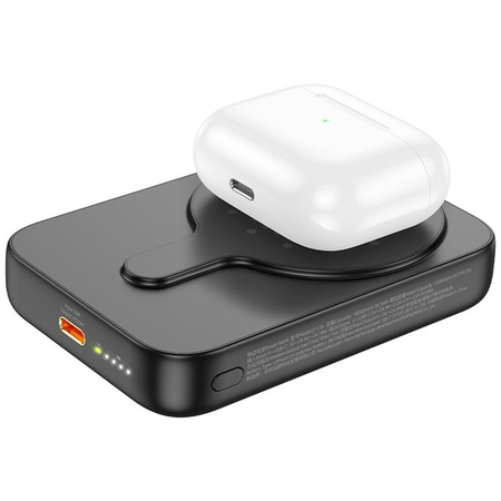 Внешний аккумулятор Hoco J117A 10000mAh MagSafe Black, изображение 2 - GOODMi