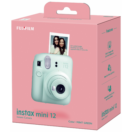 Фотоаппарат Fujifilm Instax Mini 12 (Mint Green), Цвет: Зеленый, изображение 8 - GOODMi