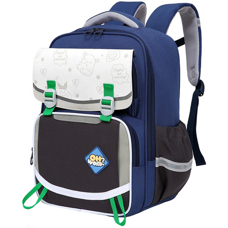 Школьный рюкзак Tanjiezhe 20L Blue, Цвет: Синий, изображение 2 - GOODMi