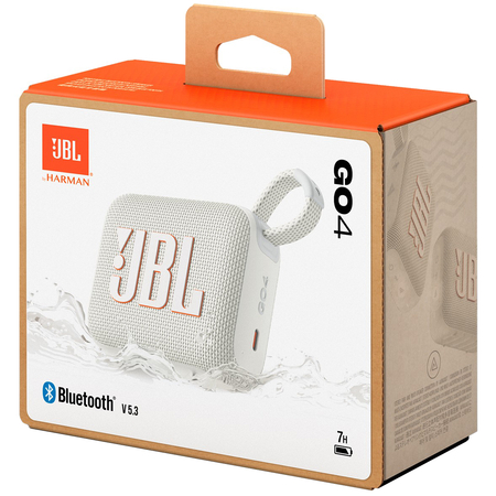 Портативная колонка JBL GO 4 White, изображение 12 - GOODMi