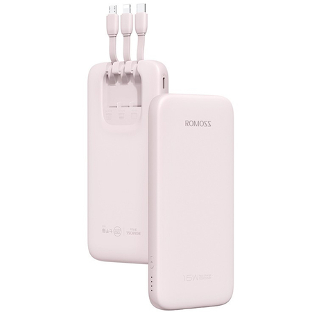Внешний аккумулятор Romoss PHC10 10000 mAh Pink, Цвет: Розовый - GOODMi