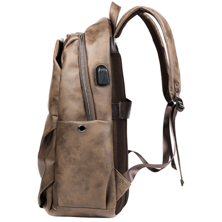 Рюкзак MQ K22202A Brown, Цвет: Коричневый, изображение 3 - GOODMi