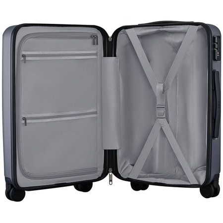 Чемодан NINETYGO Danube Luggage 24" Gray, Цвет: Серый, изображение 7 - GOODMi