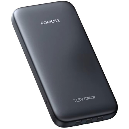 Внешний аккумулятор Romoss PHC10 10000 mAh Black, Цвет: Черный, изображение 5 - GOODMi