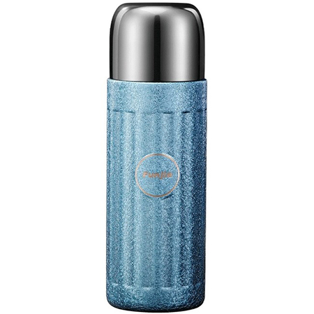 Термос Funjia 430ml Titanium Coated (FJ-TA028) Blue, Цвет: Голубой - GOODMi