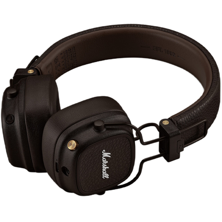 Беспроводные наушники Marshall Major V Brown, Основной цвет наушников: Коричневые, изображение 6 - GOODMi