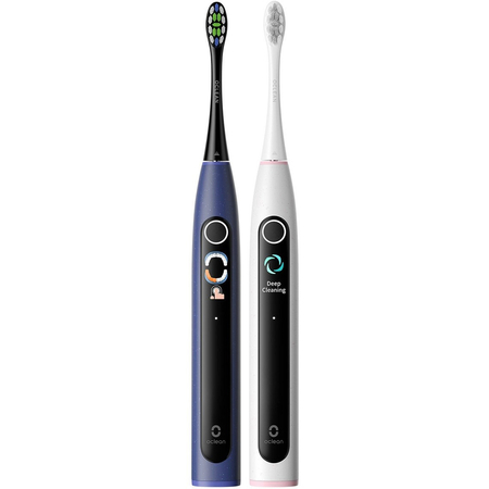 Зубная щетка Oclean X Lite Duo Set Gray-Blue - GOODMi