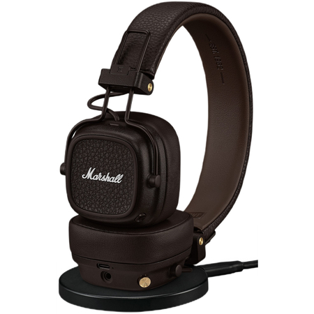 Беспроводные наушники Marshall Major V Brown, Основной цвет наушников: Коричневые, изображение 11 - GOODMi