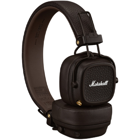 Беспроводные наушники Marshall Major V Brown, Основной цвет наушников: Коричневые, изображение 3 - GOODMi