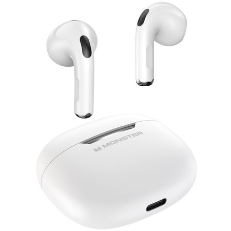 Беспроводные наушники Monster N-Lite 208 White, Основной цвет наушников: Белые, изображение 4 - GOODMi