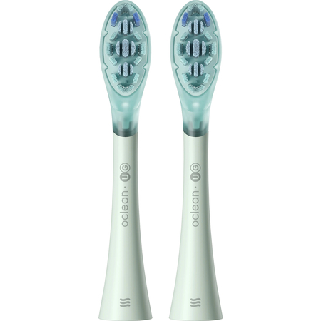 Сменные насадки для зубной щетки Oclean Ultra Gum Care Green (2 шт), Цвет: Зеленый - GOODMi