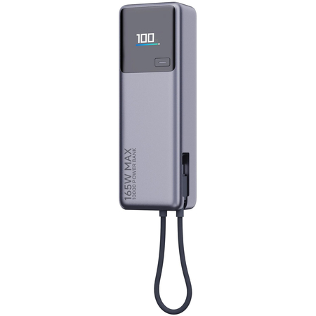 Внешний аккумулятор Xiaomi Power Bank With Built-in Cable 10000 mAh (PB1165MI), изображение 3 - GOODMi